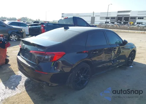 2024 Honda Civic Sport из США, поврежденный, VIN 2HGFE2F50RH587014